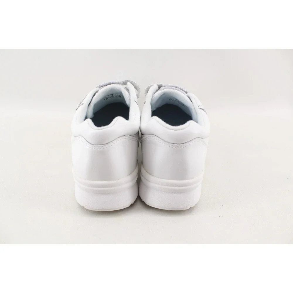Propet Women's Vista Walker Strap W3915 Walking Athletic Shoe 8 W‎ White Leather